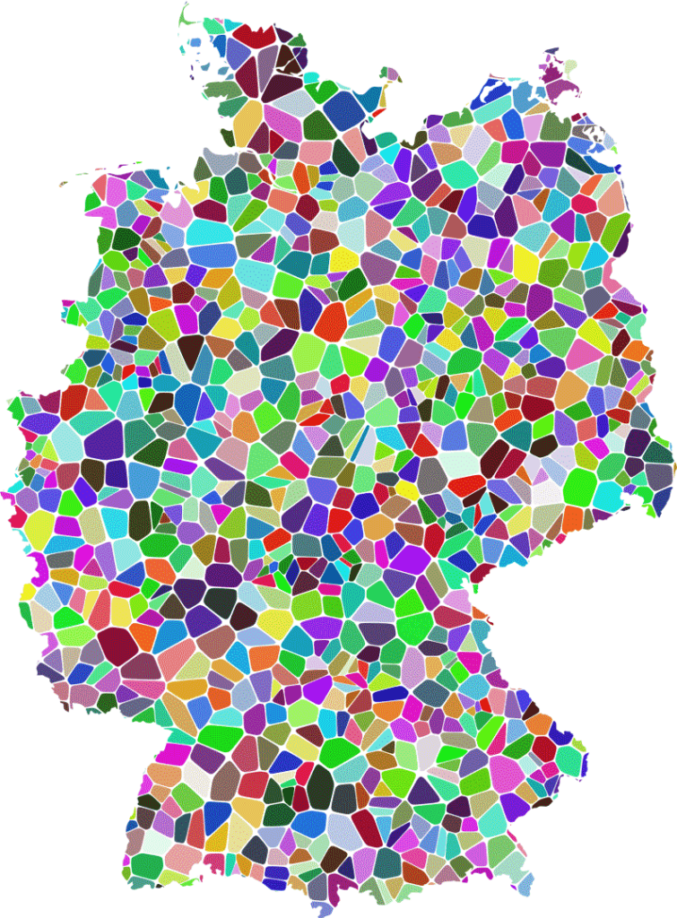 Karte Deutschland Städte